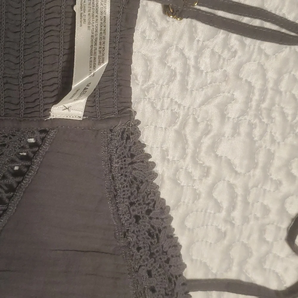 NEW  FREE PEOPLE  TALLULAH SMOCKED BACK  LACE BRALETTE - Picture 5 of 9